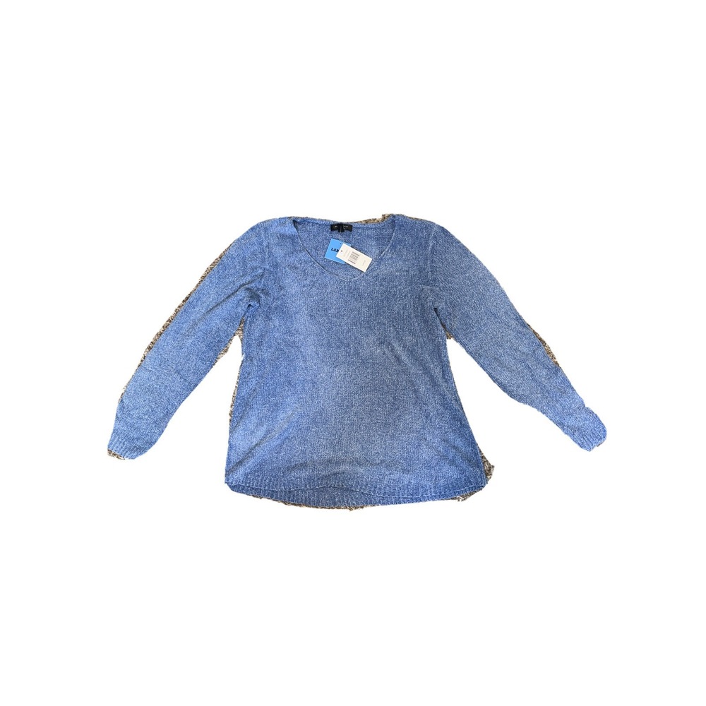 NWT Women's Chambray SPENSE Knits V-Neck Sweater Size SMALL